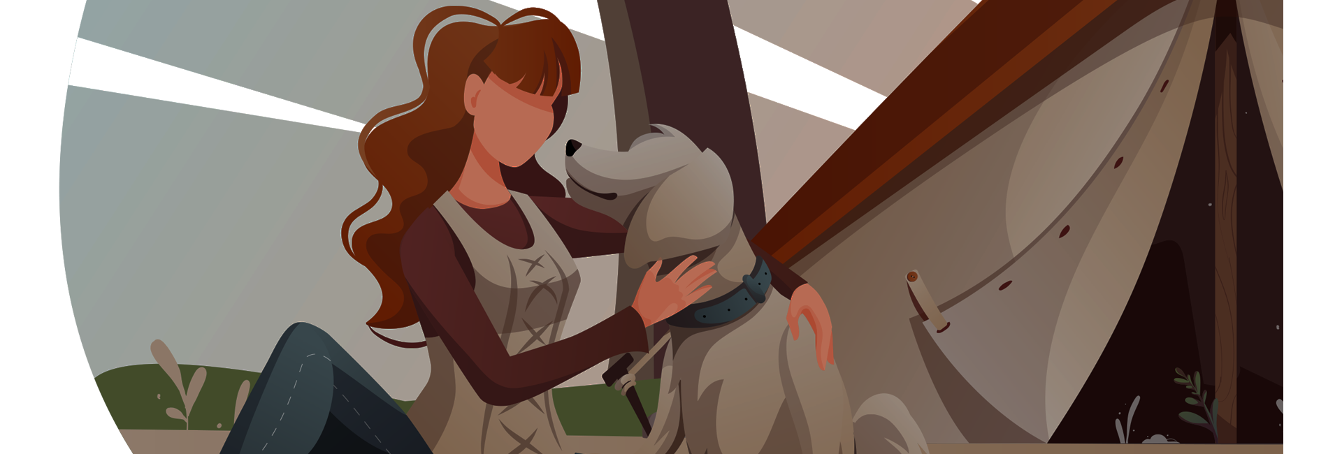 Bannière Voyager avec son animal de compagnie