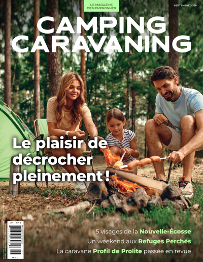 Présentement en kiosque - Septembre 2025 - Camping Caravaning