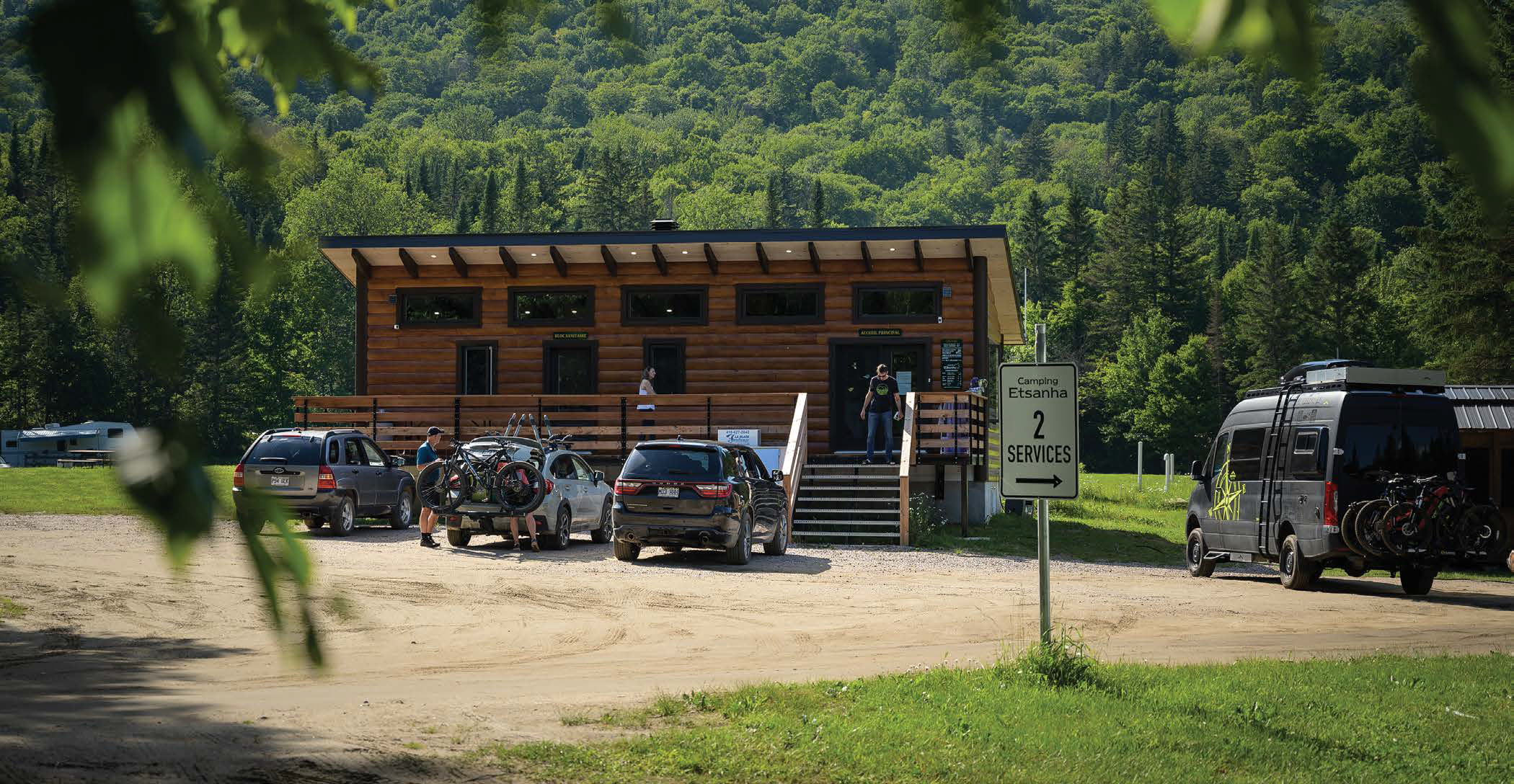 Le poste d’accueil a été rénové il y a quelques années - Camping Caravaning Le poste d’accueil a été rénové il y a quelques années - Camping Caravaning